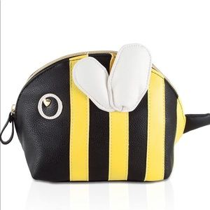 COPY - Betsy Johnson *Rare* Bee Cosmetic Case 🐝🍯🖤